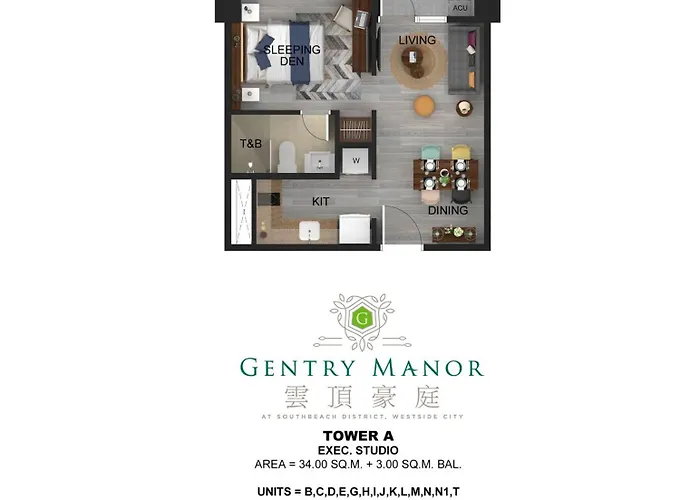 Pet Friendly Gentry Manor Moa&naia Okada Complex 8t Apartamento